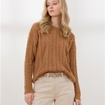 Трикотажный свитер Camel Comfort Fit