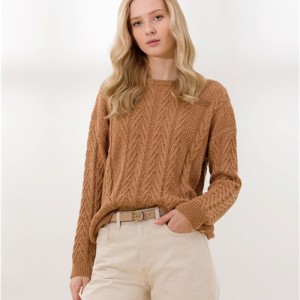 Трикотажный свитер Camel Comfort Fit